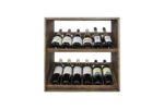 Wine holder wood oak