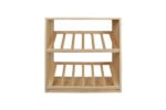 Wine racks in sustainable wood