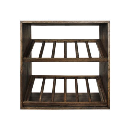 Wine racks in sustainable wood