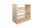 Wine storage wood pine