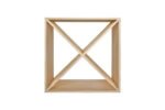 Wine racks in sustainable wood