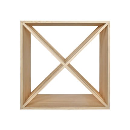 Wine racks in sustainable wood