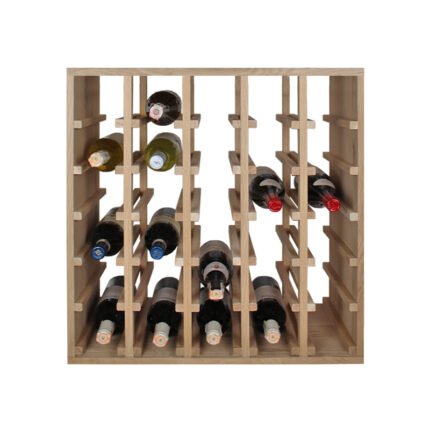 Wine rack wood oak