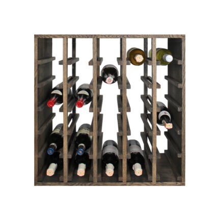 Wine holder wood oak