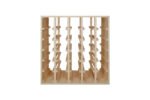 Wine racks in sustainable wood