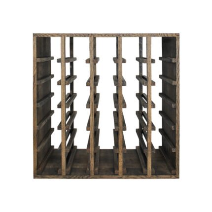 Wine racks in sustainable wood