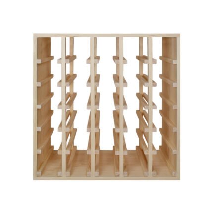 Wine racks in sustainable wood