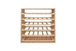 Wine racks in sustainable wood