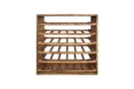 Wine racks in sustainable wood