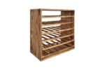 Wine storage wood pine