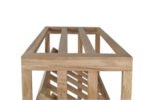 Winenest wine holder in oak wood assembled