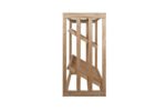 Winenest wine holder in oak wood assembled