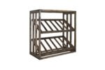 Winenest wine celler in smoked oak wood with large flexibility