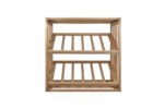 Wine racks in sustainable wood