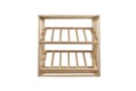 Wine racks in sustainable wood
