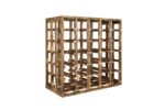 Winenest CO2 friendly wine rack in burnt pine wood