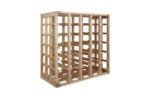 Winenest stackable wine shelf in oak wood
