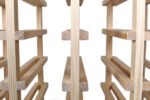 Winenest CO2 friendly wine rack in pine wood