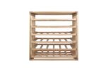 Wine racks in sustainable wood