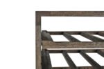 Winenest wine holder in smoked oak wood assembled