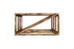 Winenest elegant wine storage in burnt pine wood