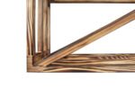 Winenest wine celler in burnt pine wood with large flexibility