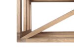 Winenest stackable wine shelf in oak wood