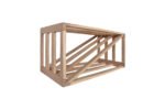 Winenest CO2 friendly wine rack in oak wood