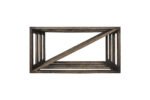 Winenest wine holder in smoked oak wood assembled