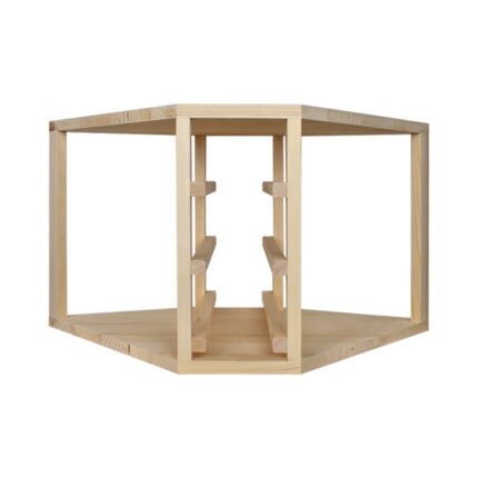 Winenest CO2 friendly wine rack in pine wood
