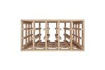Wine racks in oak wood