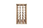 Wine racks in sustainable wood