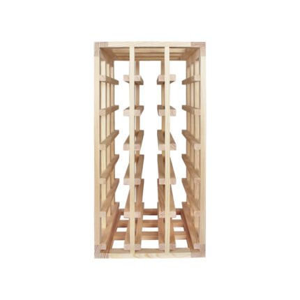 Wine racks in sustainable wood