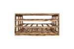 Wine racks in sustainable wood
