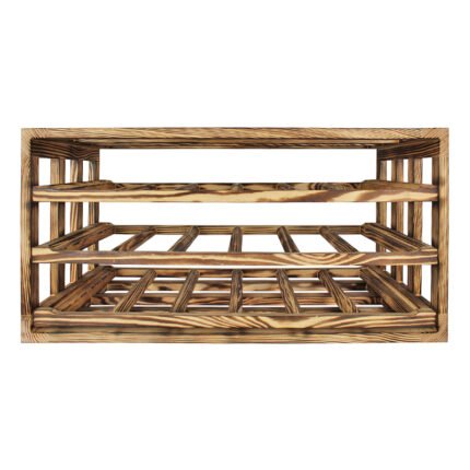 Wine racks in sustainable wood