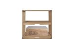 Winenest CO2 friendly wine rack in oak wood