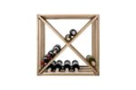 Winenest CO2 friendly wine rack in oak wood