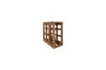 Winenest elegant wine storage in burnt pine wood