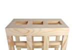 Winenest CO2 friendly wine rack in pine wood