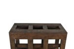 Winenest elegant wine storage in smoked oak wood
