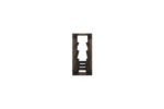 Winenest wine holder in smoked oak wood assembled