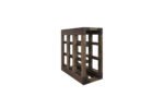 Winenest CO2 friendly wine rack in smoked oak wood