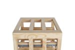 Winenest stackable wine shelf in pine wood