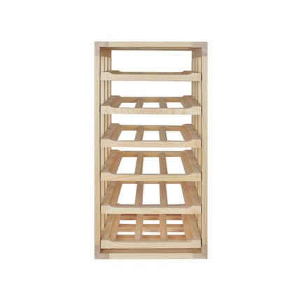 Winenest wine celler in pine wood with large flexibility