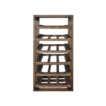 Winenest elegant wine storage in smoked oak wood