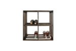 Winenest wine celler in smoked oak wood with large flexibility