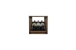 Winenest wine celler in smoked oak wood with large flexibility