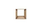 Winenest stackable wine shelf in oak wood