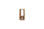 Winenest wine celler in burnt pine wood with large flexibility