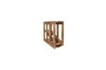 Winenest CO2 friendly wine rack in burnt pine wood